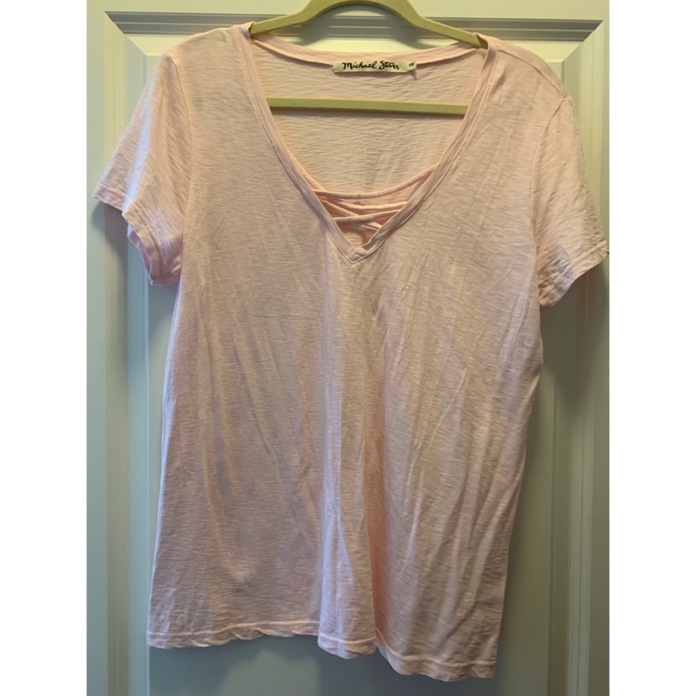 Michael Stars Light Pink Tee